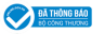 website đã thông báo bộ công thương